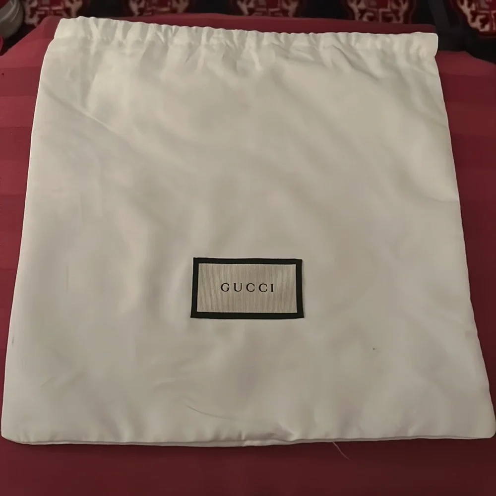 NWT Interlocking GUCCI GREY BAG - Picture 7 of 9